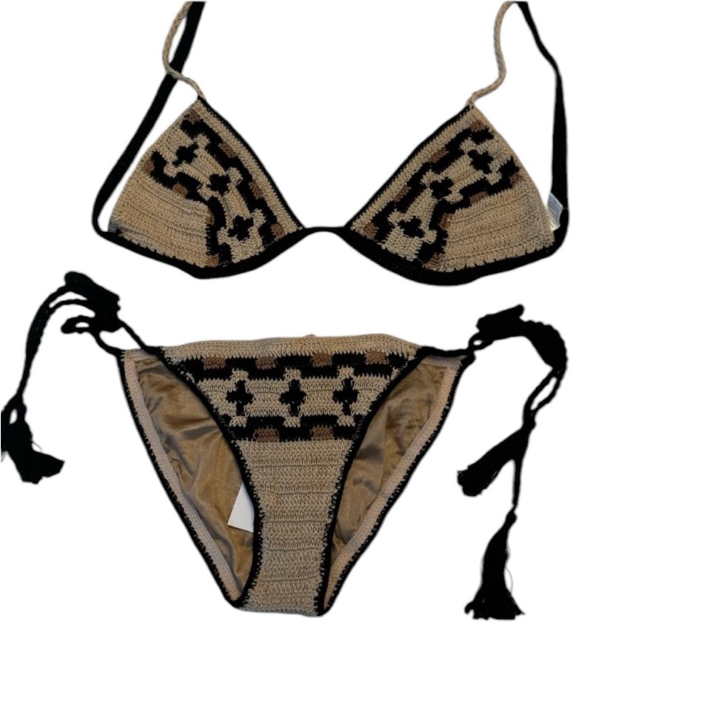 Anna Kosturova Crochet Bikini